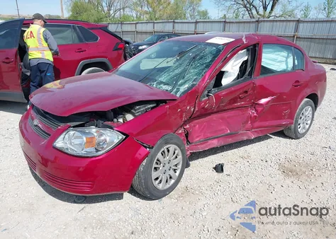 2009 Chevrolet Cobalt Lt из США, поврежденный, VIN 1G1AT58HX97179082